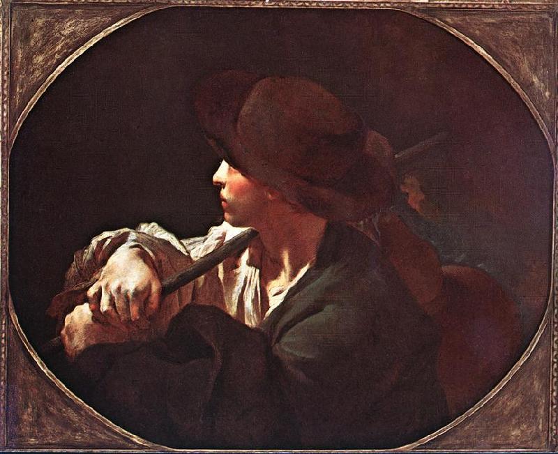 PIAZZETTA, Giovanni Battista Shepherd Boy ag France oil painting art